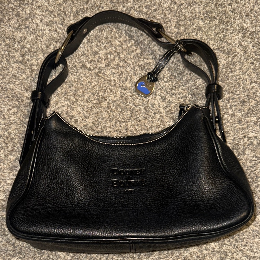 Dooney & Bourke Black Leather Shoulder Bag